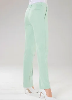 Stilschmiede Hose mit Ziersteppungen MINT