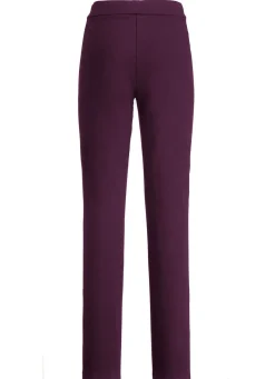 Sale KLAUS MODELLE MADE IN GERMANY Hose im angesagten Materialmix BROMBEER