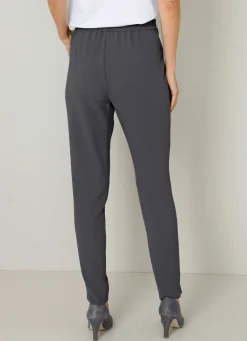 Sale BADER Hose im Joggpant-Style DUNKELGRAU