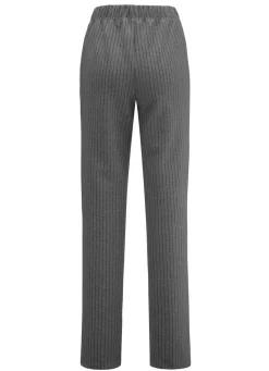 Outlet KLAUS MODELLE MADE IN GERMANY Hose im Joggpant-Style ANTHRAZIT-SCHWARZ
