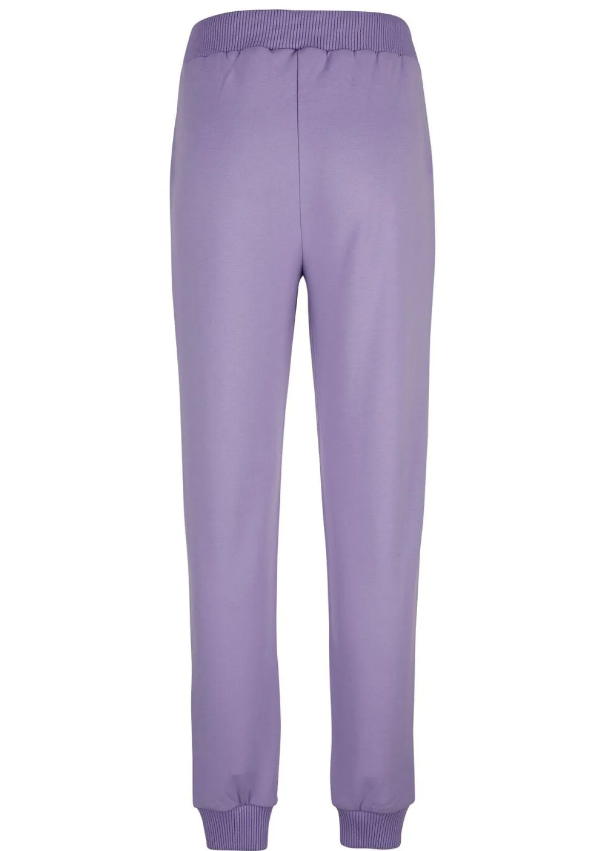 Hot BADER Hose im Joggpant-Style LILA-WEISS