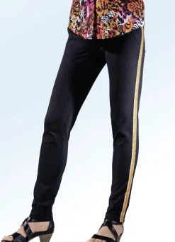 Sale BADER Hose im stadttauglichen Joggpants-Style SCHWARZ