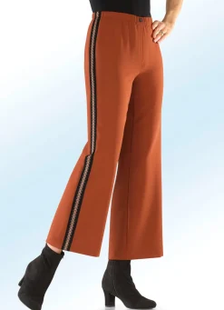 Best KLAUS MODELLE MADE IN GERMANY Hose in aktueller, verkürzter Länge TERRAKOTTA