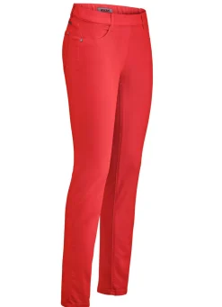 ASCARI Hose in bequemer Schlupfform KORALLE