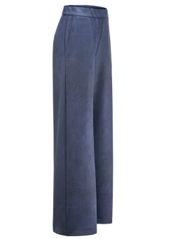 Hot KLAUS MODELLE MADE IN GERMANY Hose in bequemer Weite MARINE