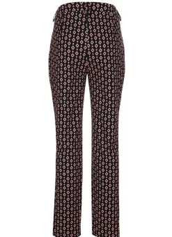 New BADER Hose in Minimal-Dessinierung SCHWARZ-ROSÉ