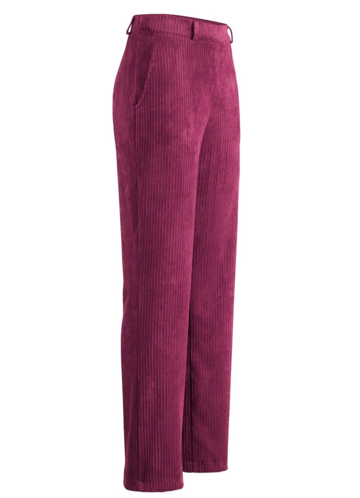 Outlet KLAUS MODELLE MADE IN GERMANY Hose in modischer Weite BEERE