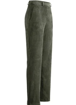 KLAUS MODELLE MADE IN GERMANY Hose in modischer Weite OLIV