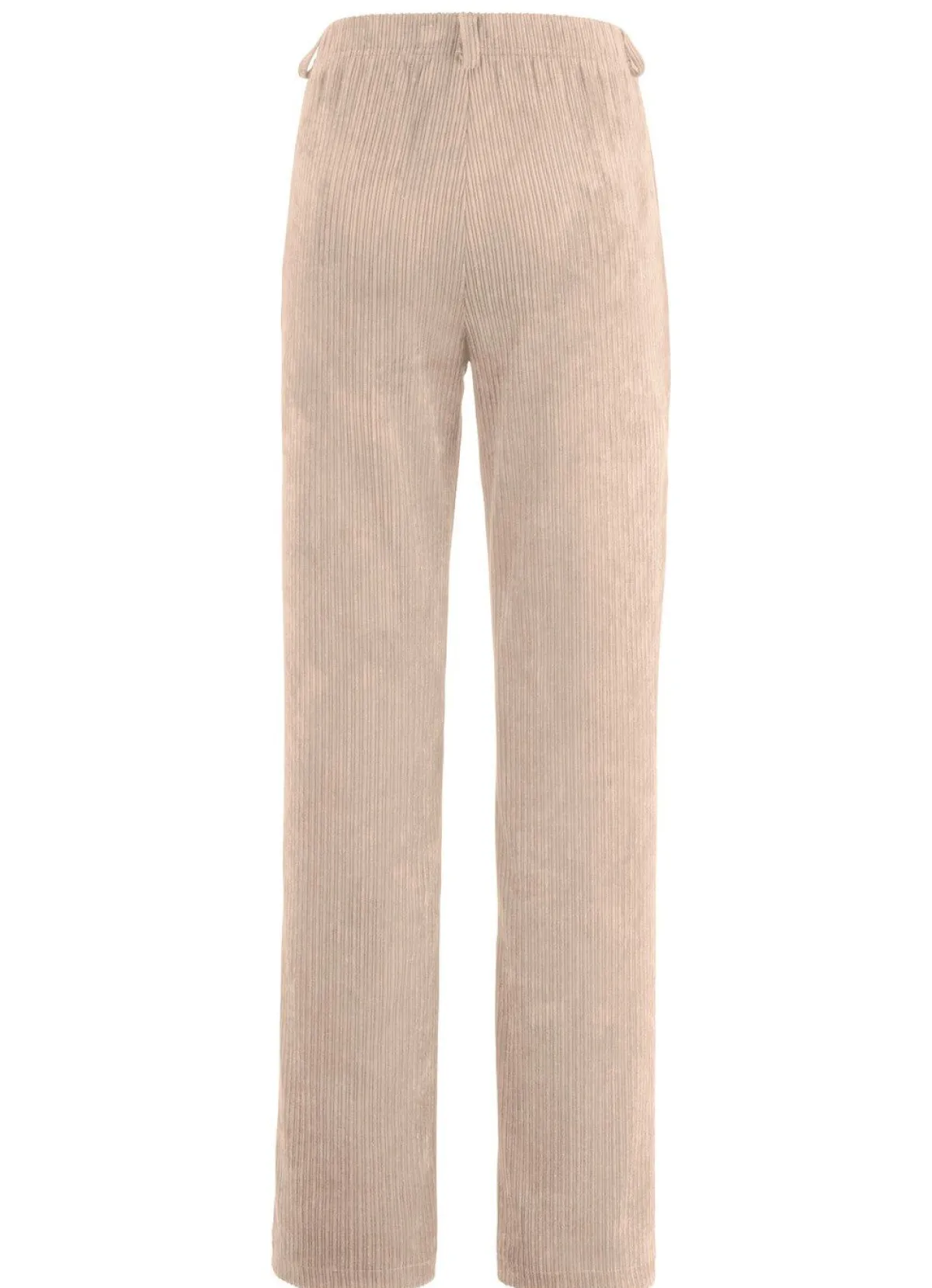 Outlet KLAUS MODELLE MADE IN GERMANY Hose in modischer Weite HELLBEIGE