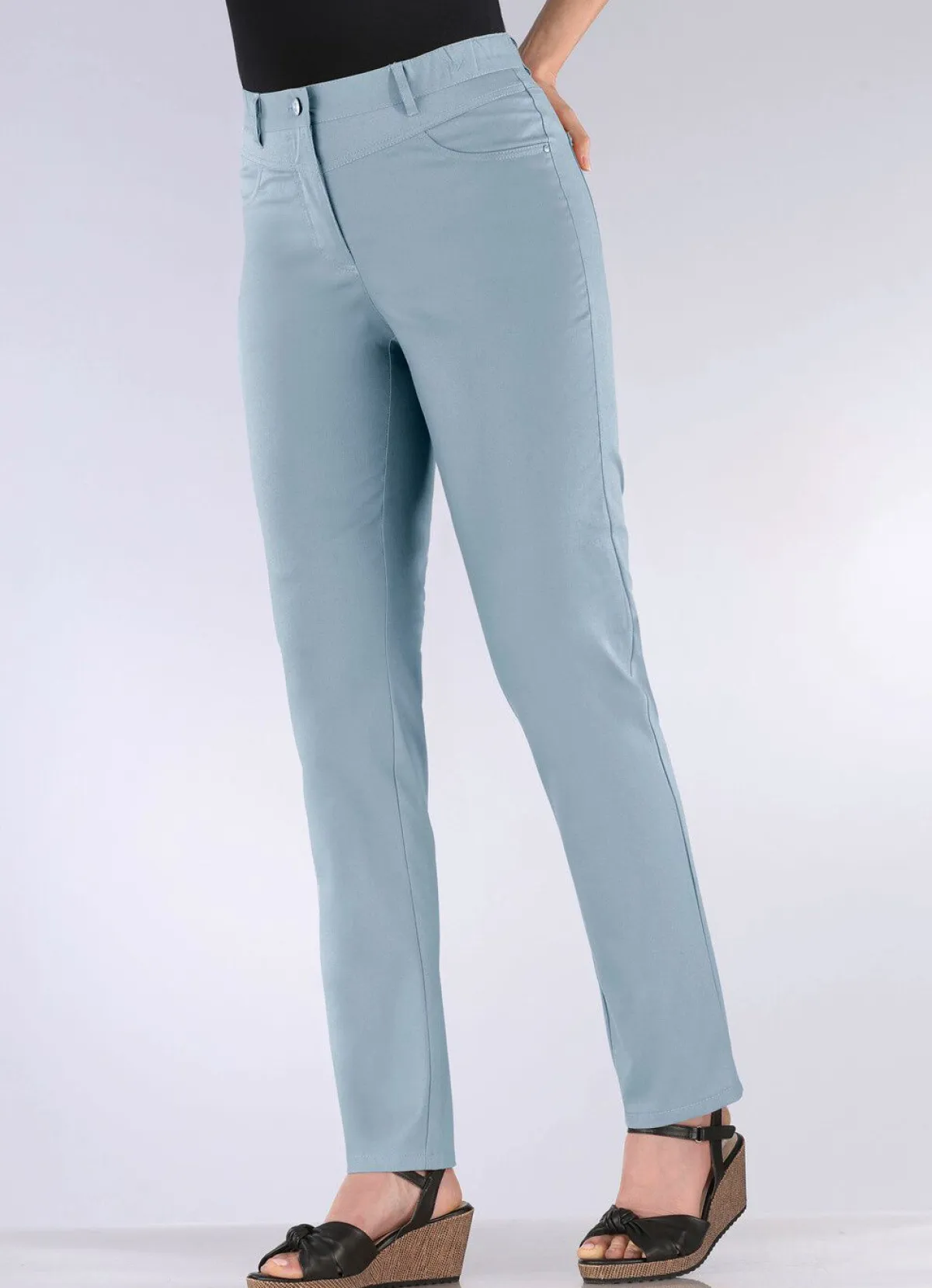 Sale COSMA Hose in 4-Pocket-Form HELLBLAU