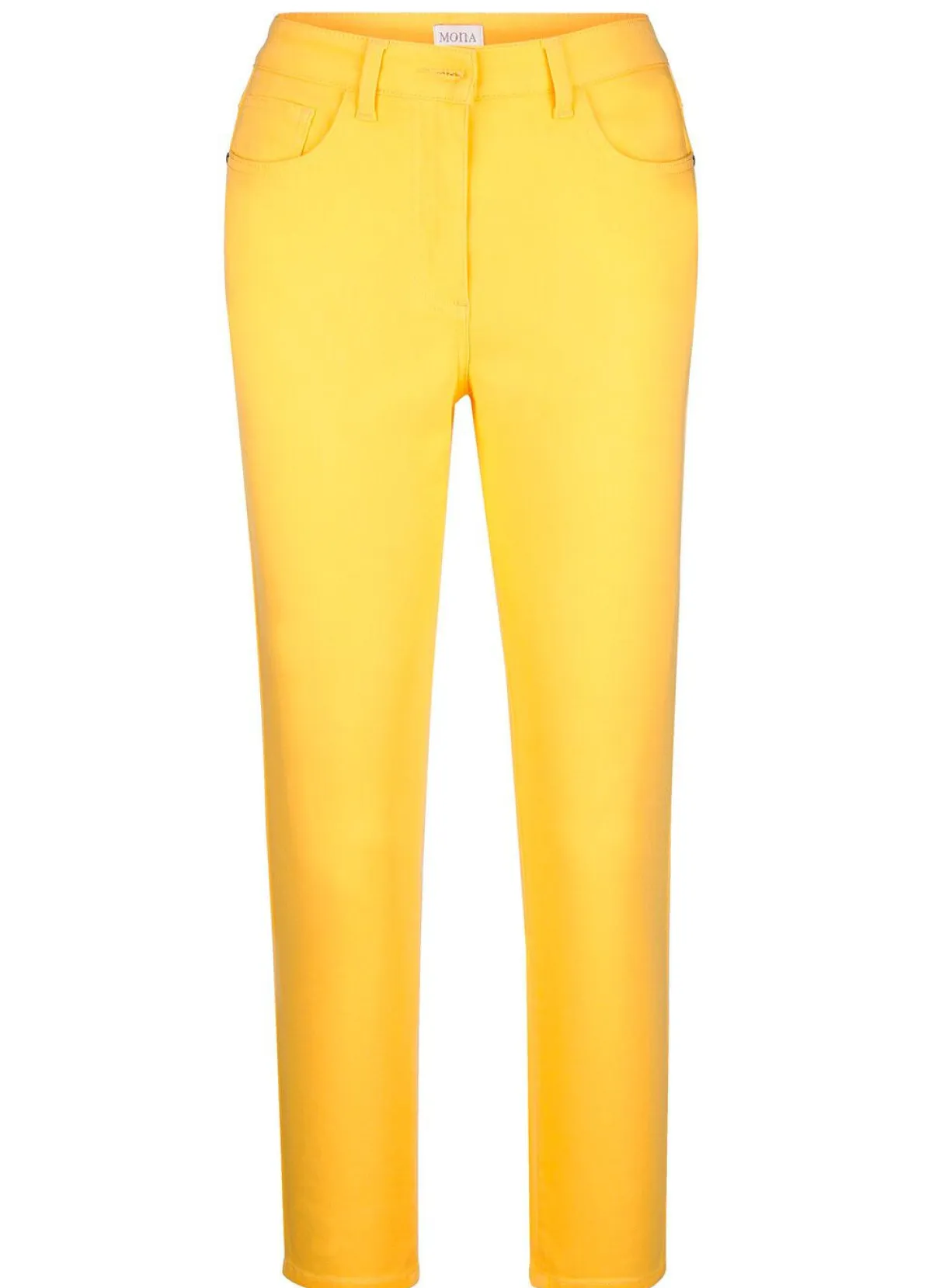 Discount BADER Hose in 5-Pocket-Form GELB
