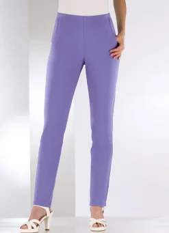 New KLAUS MODELLE MADE IN GERMANY Hose in Schlupfform LAVENDEL