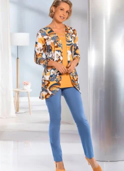 Best KLAUS MODELLE MADE IN GERMANY Hose in Schlupfform AZURBLAU