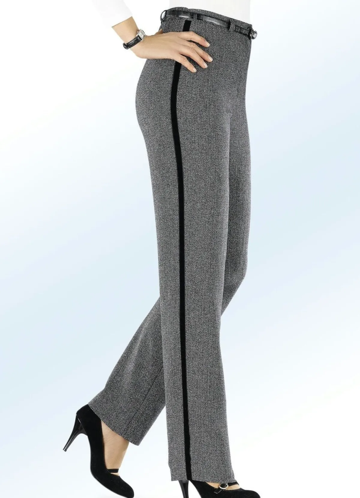 New BADER Hose mit angesagtem Zierband