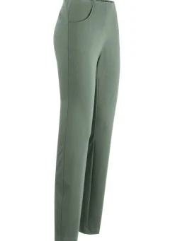 Discount BADER Hose mit angeschnittenem Bund OLIV