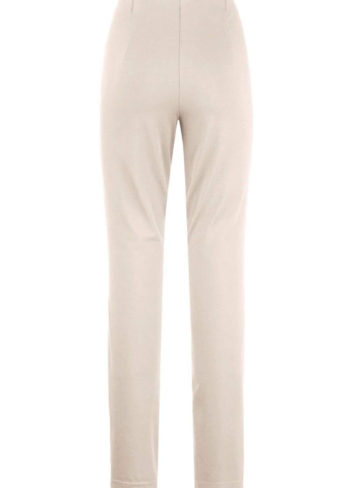 BADER Hose mit angeschnittenem Bund BEIGE