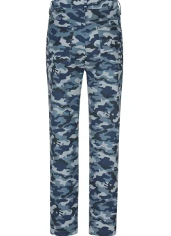Discount BADER Hose mit Camouflage-Dessinierung RAUCHBLAU-MARINE