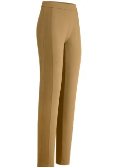 Best KLAUS MODELLE MADE IN GERMANY Hose mit figurgünstiger Teilungsnaht CAMEL