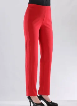 Sale BADER Hose mit rückwärtigem Dehnbundeinsatz ROT