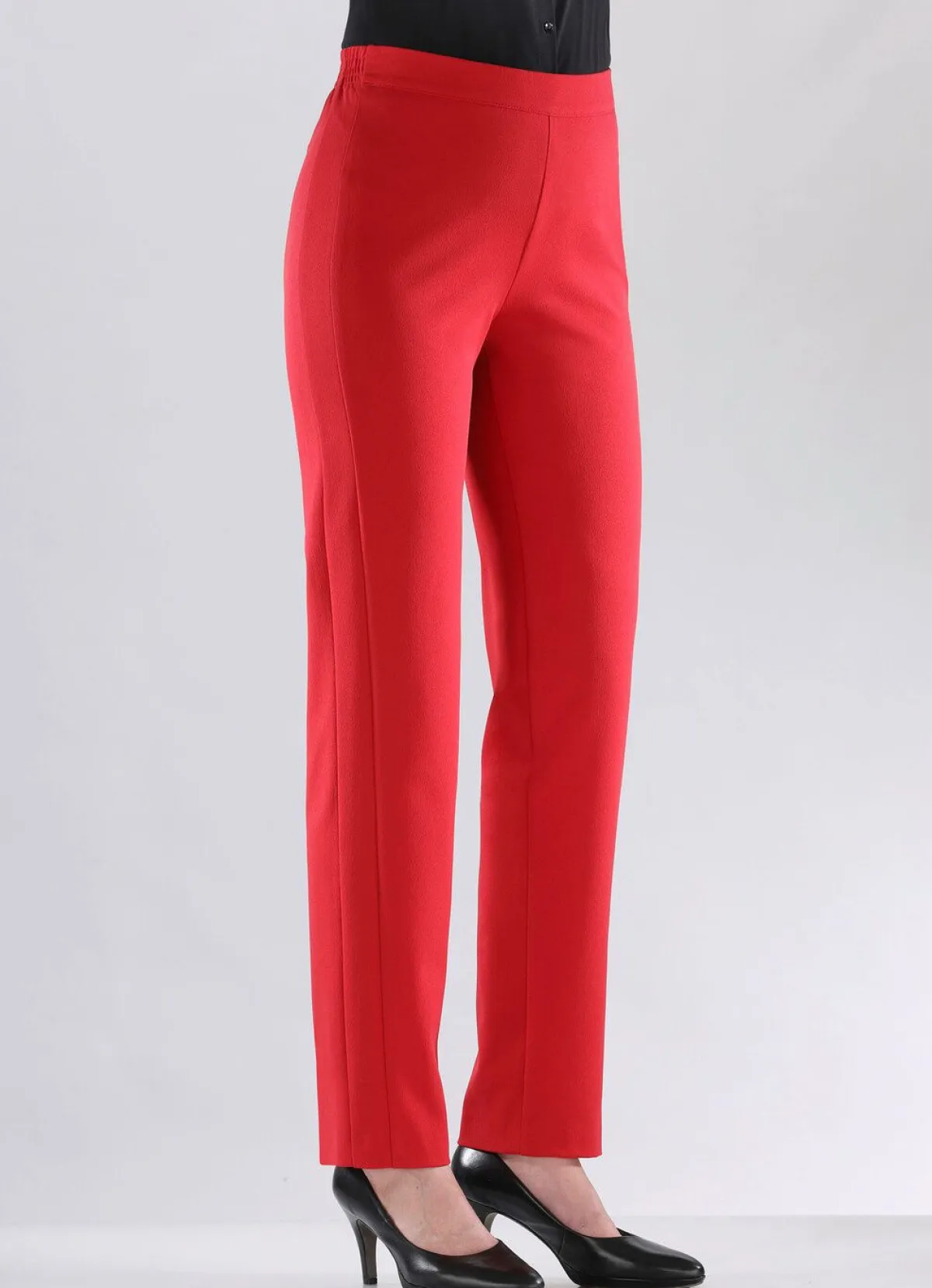 Sale BADER Hose mit rückwärtigem Dehnbundeinsatz ROT