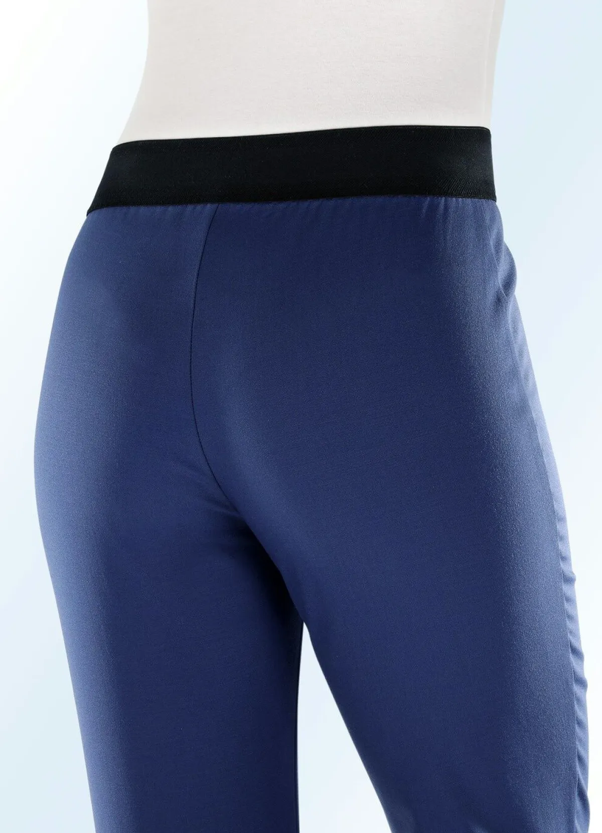 Clearance BADER Hose mit spezieller Bundverarbeitung INDIGOBLAU