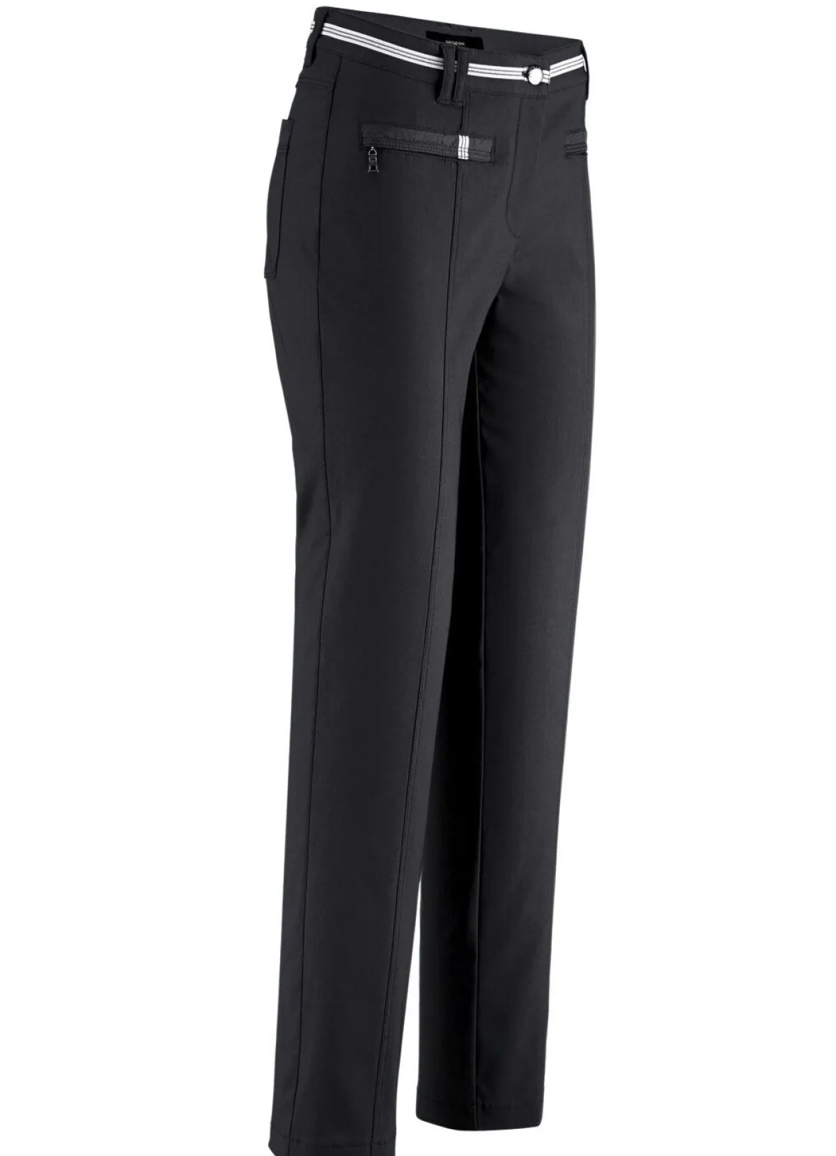 Hot BADER Hose mit sportivem Chic SCHWARZ