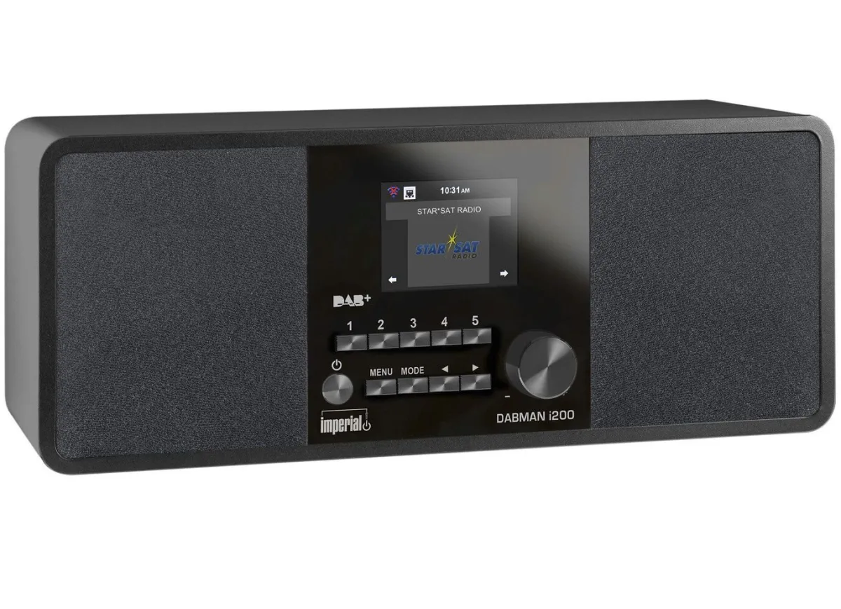 Online BADER Imperial Dabman i200 Digital-Radio SCHWARZ