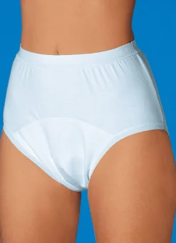 New BADER Inkontinenz-Slip für Damen+Herren WEISS