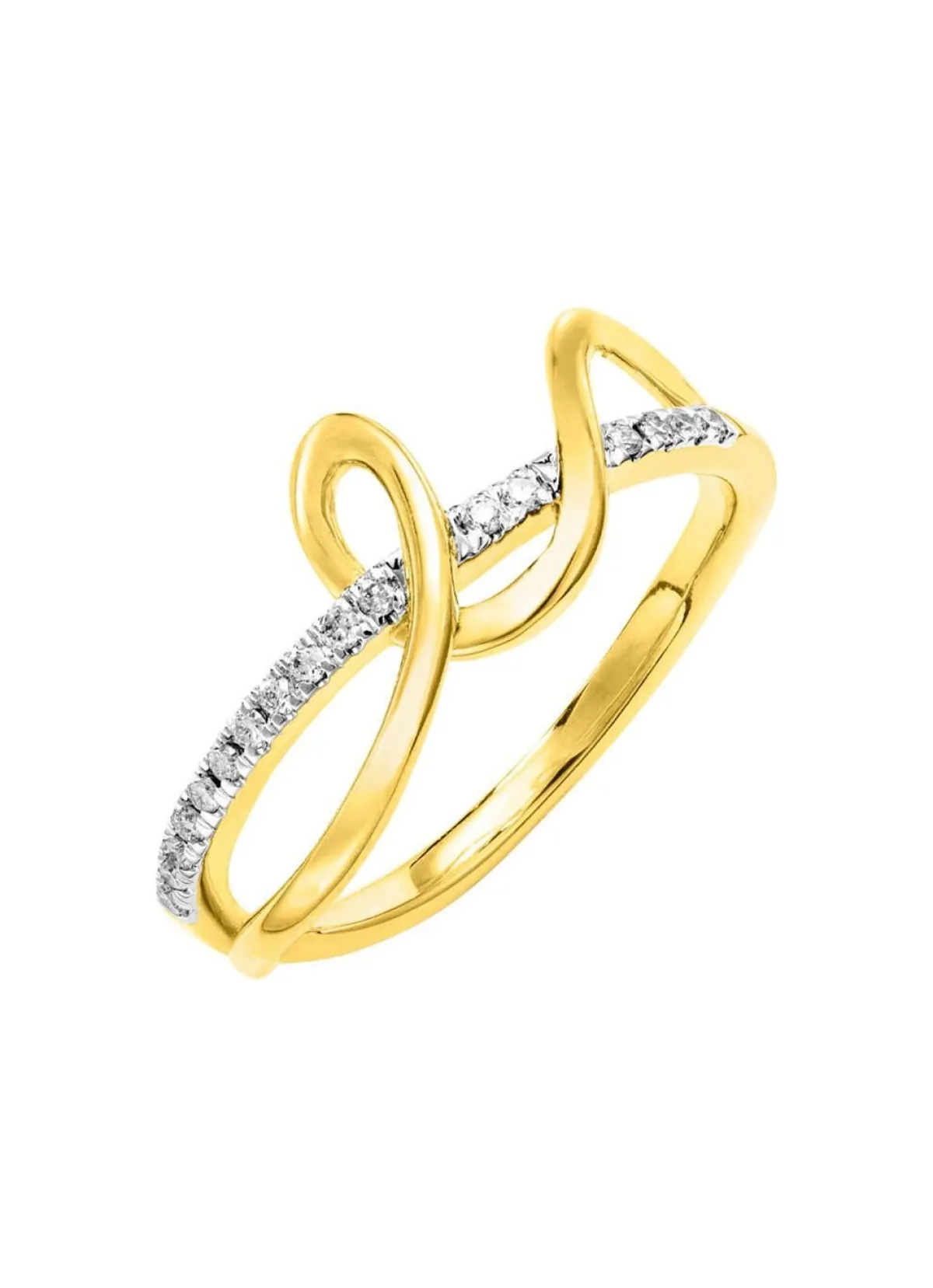 Discount BADER Interessanter Damenring mit Brillanten