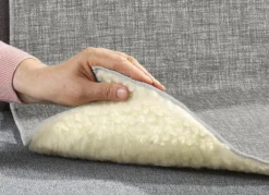Outlet BADER 2-in-1 Wohnaccessoires mit wohlig warmem Flor GRAU