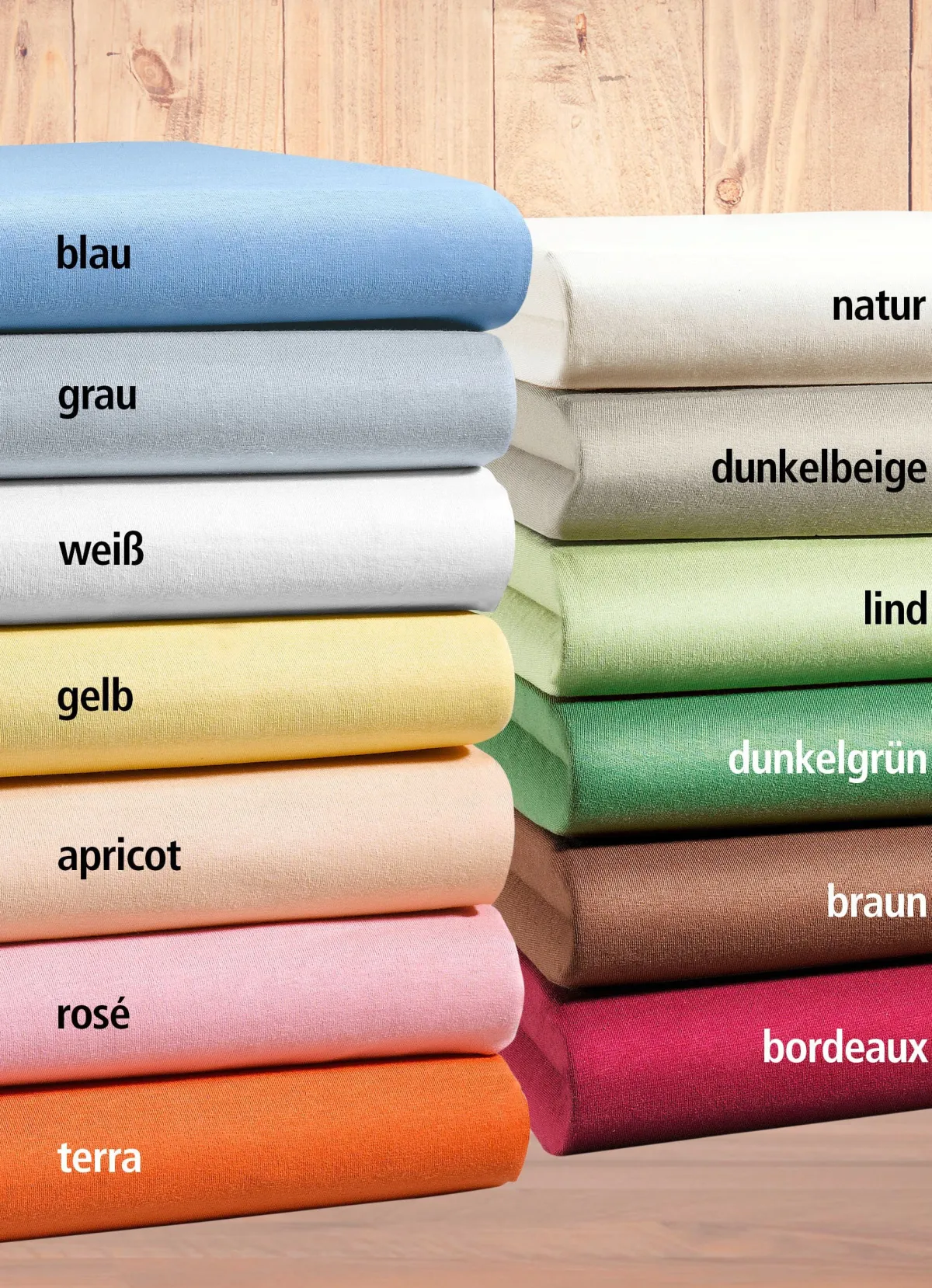 Outlet BADER irisette Mako-Jersey-Spannbetttuch ROSÉ
