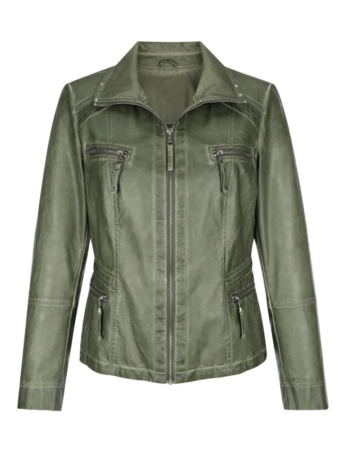 Clearance BADER Jacke aus Lederimitat GRÜN