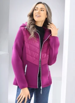 Clearance BADER Jacke im Materialmix ZYKLAM