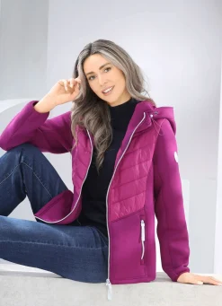 Clearance BADER Jacke im Materialmix ZYKLAM