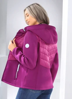 Clearance BADER Jacke im Materialmix ZYKLAM