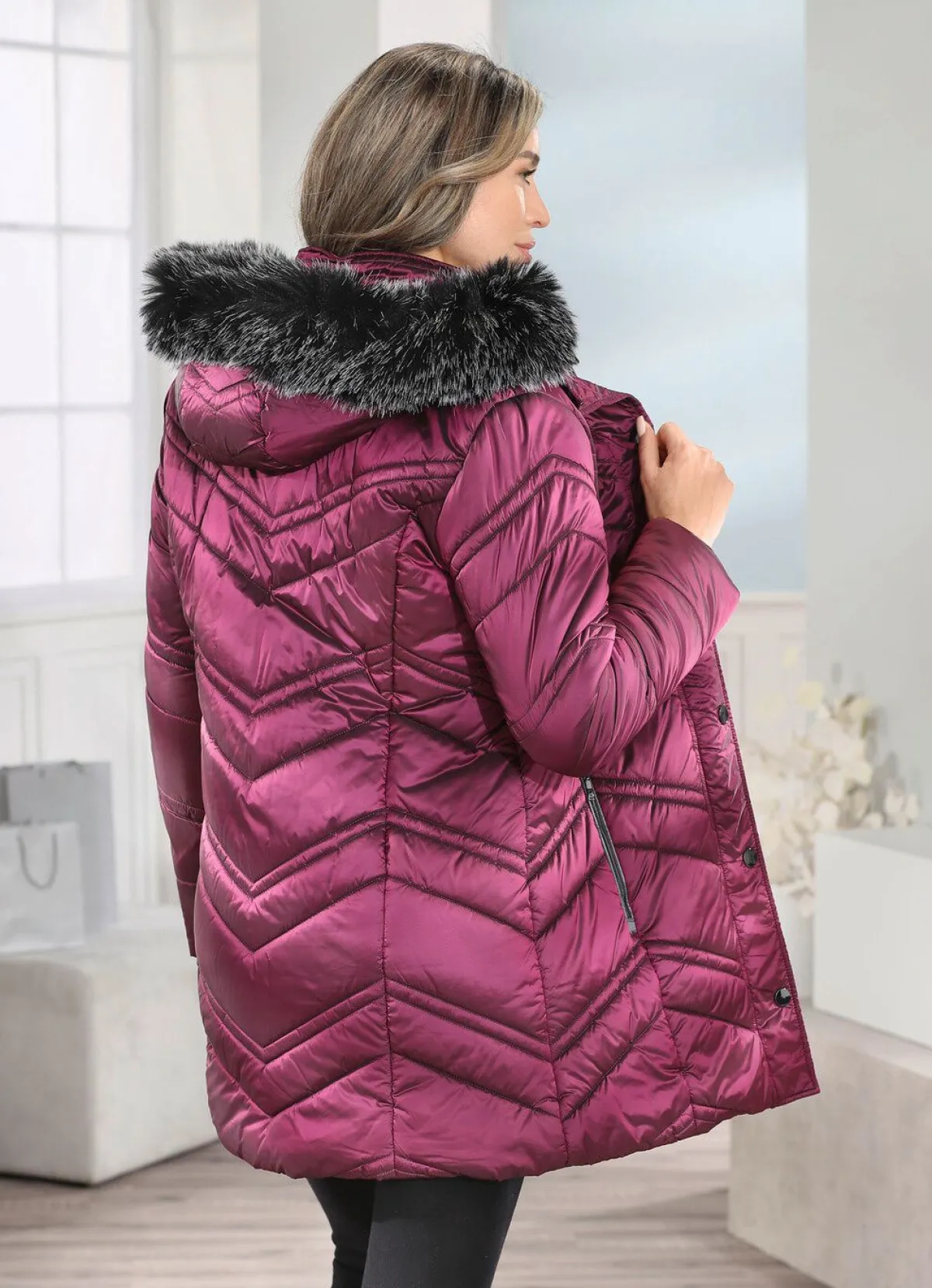 Sale BADER Jacke mit abnehmbarer Kapuze ZYKLAM