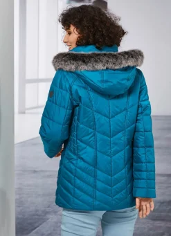 Clearance BADER Jacke mit abnehmbarer Kapuze PETROL