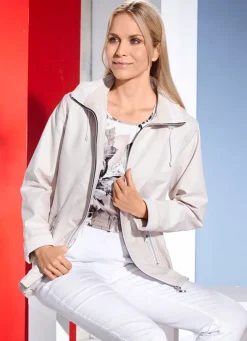 Best BADER Jacke mit abnehmbarer Kapuze BEIGE