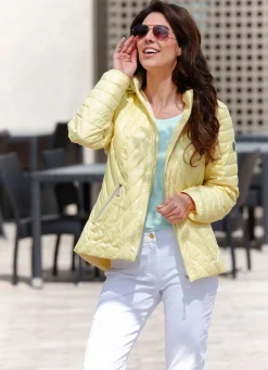 Online BADER Jacke mit abnehmbarer Kapuze VANILLE