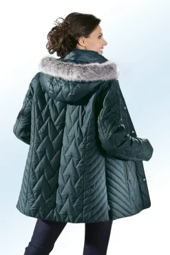 New BADER Jacke mit fabelhaftem Stepp PETROL