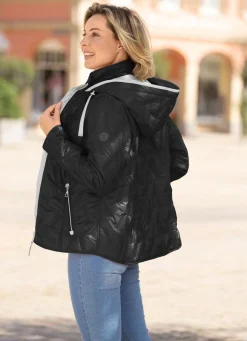BADER Jacke mit geklebten Kammern SCHWARZ