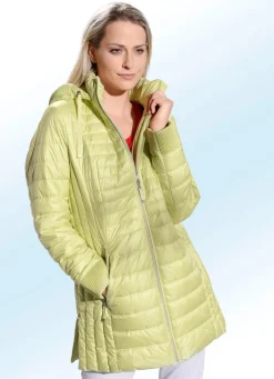 Best BADER Jacke mit gesmoktem Rand an der abnehmbaren Kapuze LIMONE