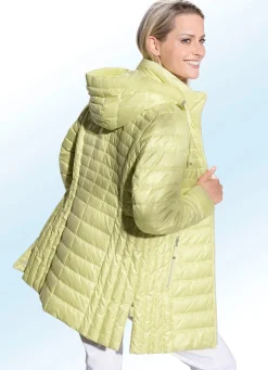 Best BADER Jacke mit gesmoktem Rand an der abnehmbaren Kapuze LIMONE