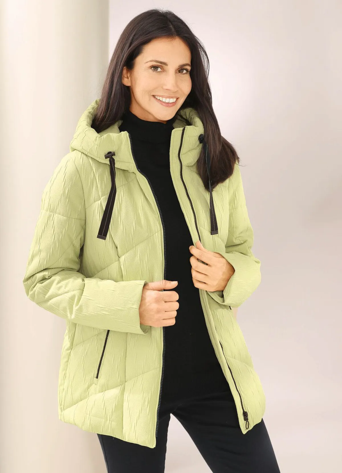 Discount BADER Jacke mit Reißverschlussleiste LIMONE