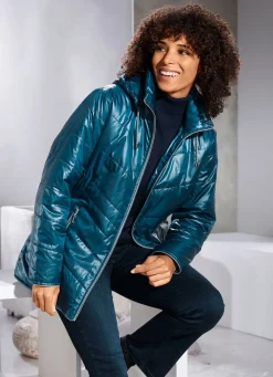 Hot BADER Jacke mit Reißverschlusstaschen PETROL