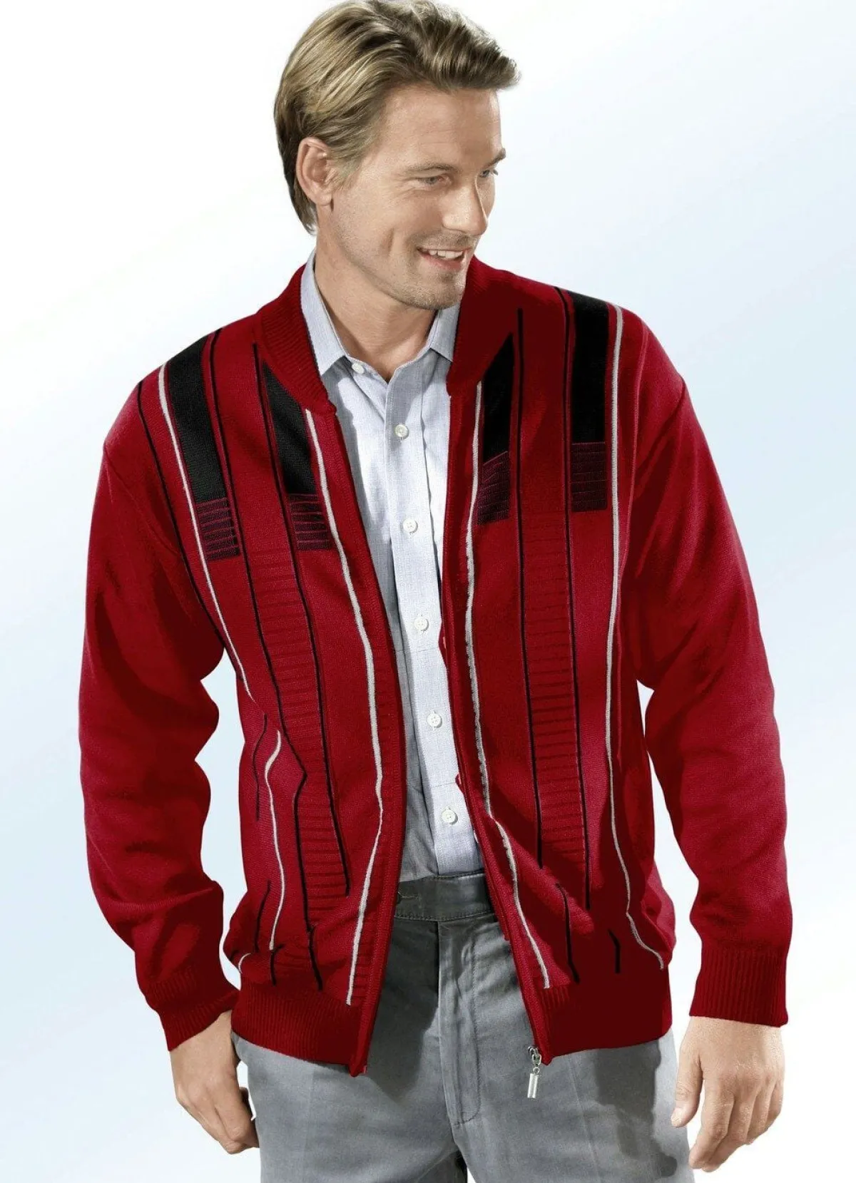 Hot BADER Jacke mit Schubtaschen ROT