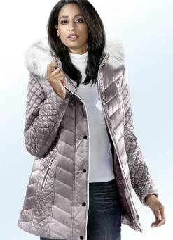 Best BADER Jacke mit weißer Kontrastpaspelierung PLATIN