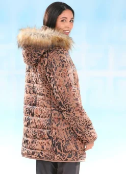 Best BADER Jacke mit abnehmbarer Kapuze CAMEL-MOKKA-KUPFER
