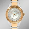 BADER Jacques Lemans Quartz-Damenuhr - Eleganz in Bicolor