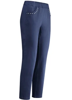BADER Jeans in 7/8-Länge DUNKELBLAU